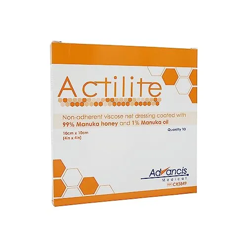 Advancis Medical Actilite-Verband 10 x 10 cm, 10 Stück von Advancis