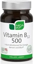 NICAPUR Vitamin B12 500 Kapseln 60 St