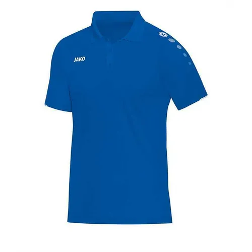 Jako Polo Classico 6350 Herren & Kinder - Atmungsaktives Polo für Sport und Freizeit, ideal für Fitness und Training, in royalblau und Größe XL.