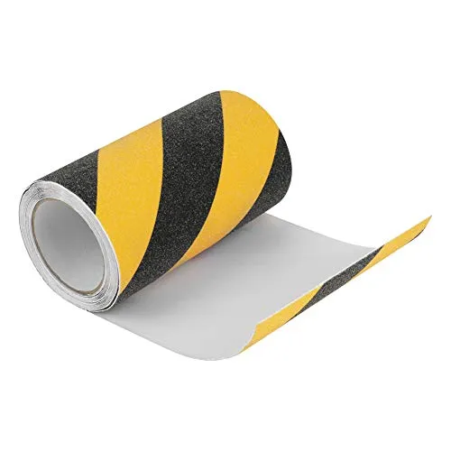 Yanmis PVC-Anti-Rutsch-Klebeband, sicherheitsband treppe 20 cm x 5 m Selbstklebendes Anti-Rutsch-Klebeband Abriebfester, Selbstklebender Sicherheitsfußboden Verwendung in Stufenleitern Rampen Garage