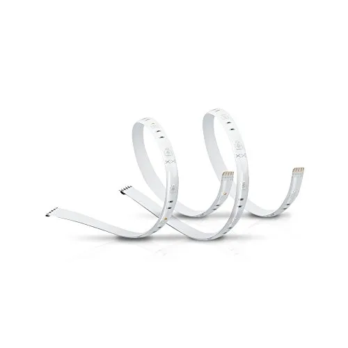 OSRAM Smart+ LED Streifen Erweiterung - Smart-Lichtbänder, erweiterbar auf bis zu 6 Meter mit flexibler Farbsteuerung von 2000K bis 6500K für individuelle Lichtatmosphäre, energiesparend und einfach zu montieren.