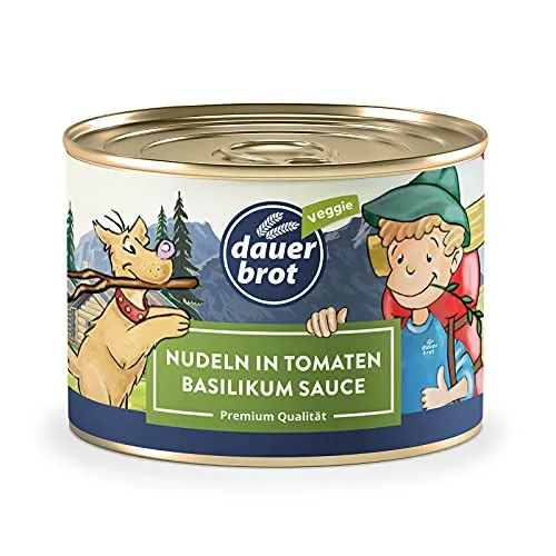 Nudeln in Tomatensauce Veggie Fertiggericht 400g dauerbrot