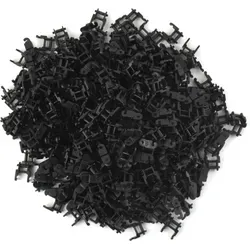 LEGO® Technic Kleine Kettenglieder Schwarz - 1000 Stück für Bagger und Raupe - LEGO® Zubehör in Schwarz, 1000 kleine Kettenglieder ideal für kreative Bauprojekte. Fördert Spiel, Fantasie und Problemlösungsfähigkeiten!