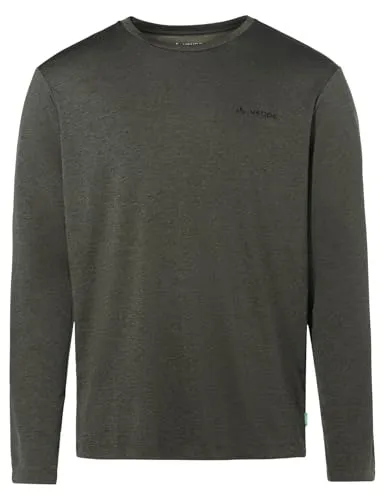 VAUDE Herren T-Shirt Essential LS - Shirts & Tops: Funktionelles Langarmshirt mit hohem Tragekomfort, pflegeleicht und schnelltrocknend – ideal für sommerliche Aktivitäten und umweltfreundlich hergestellt.