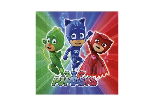 Procos Hängedekoration Servietten Pyjamahelden 20Stk./33cm