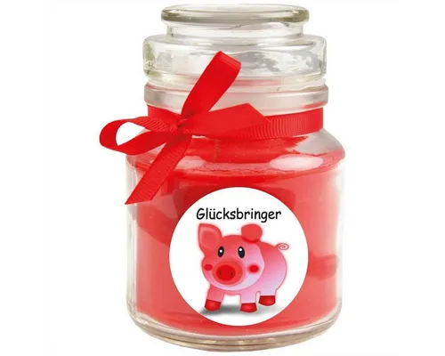 HS Candle Duftkerze (1-tlg), Kerze im Bonbonglas, Motivkerze mit ca. 110 Std. Brenndauer