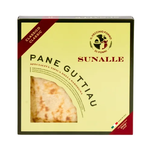  Pane Guttiau, traditionelles Hirtenbrot Sardinien 250g Sunalle 20,80 EUR/kg