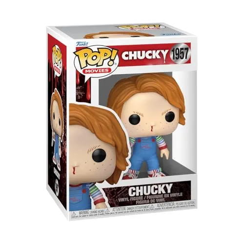 Funko Pop! Movies: Chucky – Sammlerfigur aus Vinyl – Geschenkidee – Offizielles Merchandise – Spielzeug für Kinder und Erwachsene – Horrorfans – Modellfigur für Sammler und zur Ausstellung