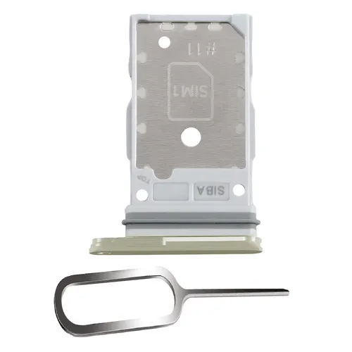 SAMSUNG GALAXY S24 / PLUS 5G SIM KARTEN HALTER TRAY ADAPTER SLOT AMBER YELLOW
