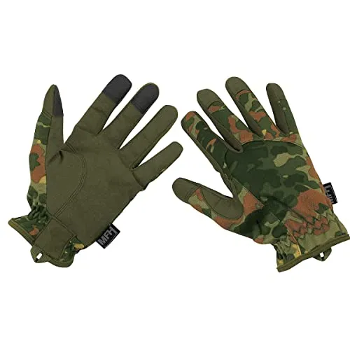 MFH Fingerhandschuhe Lightweight (flecktarn, S)