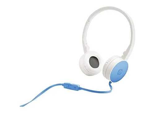 HP Stereo H2800 kabelgebundenes Headset Ocean Blau - Kopfhörer mit klarem Sound und bequemem Tragekomfort, perfekt für Musikgenuss und Telefonate.