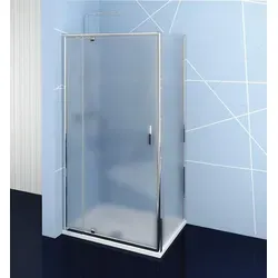 Easy Line Rechteckige Duschkabine Drehtür 800-900x700mm L/R Variante - Moderne Duschkabine mit 6mm Glas, 190cm Höhe und flexiblen Alu-Profilen für einfache Anpassung. Ideal für stilvolle Bäder und unkomplizierte Reinigung dank Klapprollen.