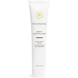 Innersense Organic Beauty Serenity Smoothing Cream (177 ml) - Schaumfestiger für alle Haartypen, nährende Lotion für glattes, schwereloses Haar und effektive Frizz-Kontrolle mit natürlichen Ölen.