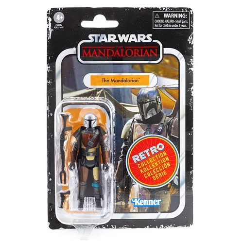 Star Wars The Mandalorian Retro Collection 10 cm Figur: The Mandalorian F2019