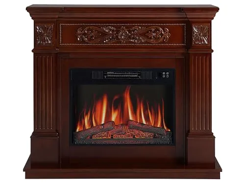 ArtiFlame Elektrokamin Toscana AF23S – Elektrischer Standkamin mit Heizung - Elektrische Kamine, bietet realistischen Flammeneffekt und effiziente 1800 W Heizung für gemütliche Atmosphäre in jedem Raum.