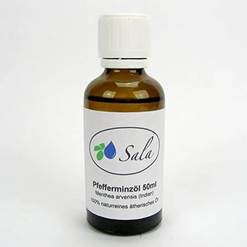 Sala Pfefferminzöl mentha arvensis ätherisches Öl naturrein 2 x 50 ml (100 ml)