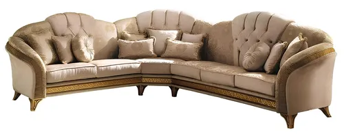 Ecksofa L-Form Beige – Stilvolle Wohnlandschaft - Elegantes Ecksofa in L-Form mit hochwertigem Polyesterbezug. Ideal für gemütliche Abende im Wohnzimmer, bietet Platz für bis zu 6 Personen und überzeugt durch ein modernes Design.