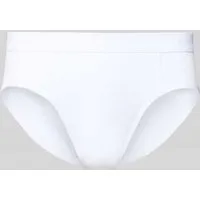 Falke Regular Fit Brief mit Logo-Detail Modell 'Daily' in Weiss, Größe XL