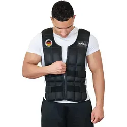 DH FitLife Gewichtsweste Verstellbar 10/20/30KG - Gewichtswesten für optimales Krafttraining, individuell anpassbares Gewicht für jedes Trainingslevel und ergonomisches Design für maximalen Komfort.