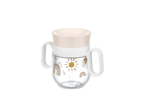 Mepal - Trinklernbecher 360° Mio - Auslaufsicher - 360 Rand ermöglicht das Trink