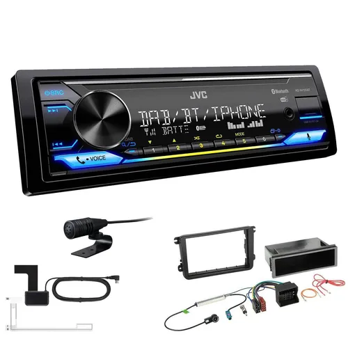 JVC DAB+ Bluetooth USB Autoradio für VW Amarok