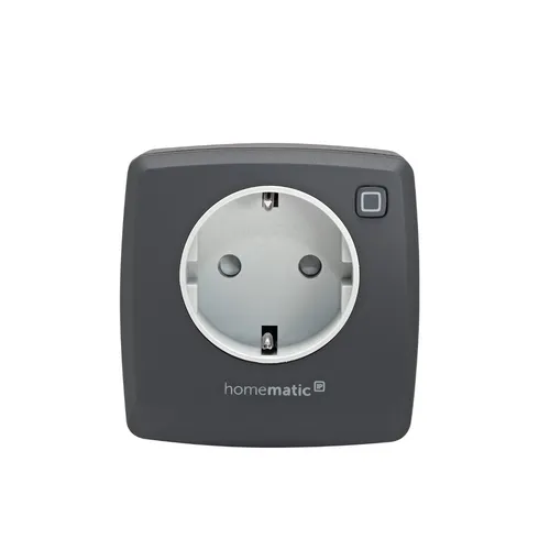Homematic IP Dimmer-Steckdose - Phasenabschnitt - Anthrazit