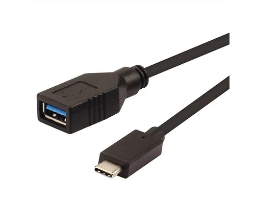 ROLINE USB 3.2 Gen 1 Kabeladapter, USB Typ C - A, ST/BU, OTG USB-Kabel, USB Typ C (USB-C) Männlich (Stecker), USB 3 Typ A Weiblich (Buchse) (15.0 cm)