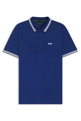 BOSS Herren Poloshirt 50469055, Blau (XXL) von BOSS