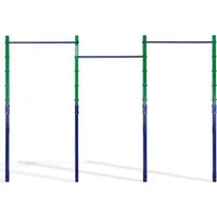 CCLIFE Turnreck Reckstange outdoor - Höhenverstellbar bis 150kg - Schaukeln für Kinder ab 3 Jahren, robustes Eisenmaterial, ideal für Outdoor-Aktivitäten und fördert die motorischen Fähigkeiten.