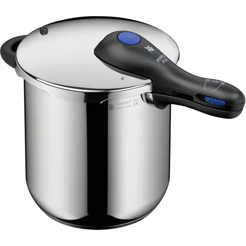 WMF Perfect Plus One Pot Schnellkochtopf 8,5l - Kochtöpfe mit 5-stufigem Sicherheitssystem, ideal für schnelles und energieeffizientes Kochen auf allen Herdarten, inklusive Induktion.