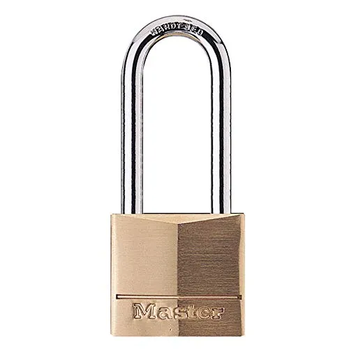 MASTER LOCK 140EURDLH VORHÄNGESCHLOSS 40MM VOLLMESSING STAHLBÜGEL 51MM