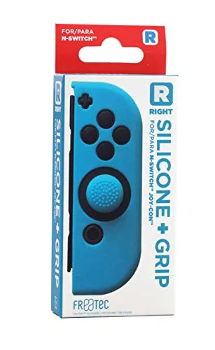 Switch Joy Con Silicone Skin + Grip - Right - Blue