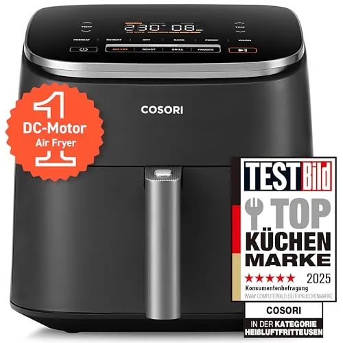 Cosori Turboblaze Airfryer Heißluftfritteuse XXL 6L