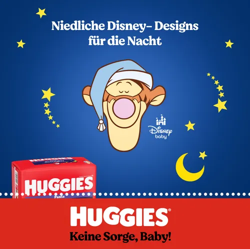 Huggies Overnight Pants Größe 4 (9-14 kg)