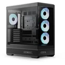 Aerocool P500B-Digi Black ARGB Midi Tower