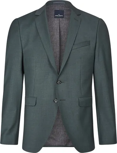 HECHTER PARIS Jackett Unimuster grün 94 Herren - Business- & Abendmode für Herren, elegantes uni Jackett in hunter green, hautfreundlich und pflegeleicht für stilvolle Auftritte.