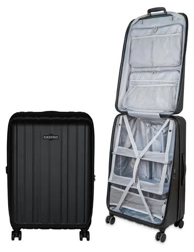 CASYRO 2020811 Stand-UP Koffer 120L Schwarz in schwarz von CASYRO