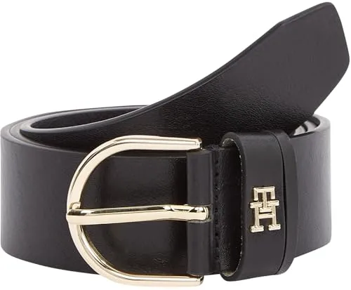 Tommy Hilfiger Damen Gürtel Essential Effortless 3,5 cm in schwarz von Tommy Hilfiger