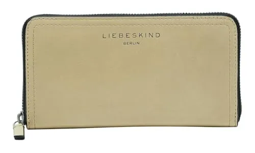 LIEBESKIND Berlin Damen Fab 2 Lamb Sally - Portemonnee Purse L, Warm Beige, Large (HxBxT 9.4cm x 18.8cm 2cm) EU