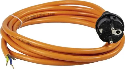 AS Schwabe 70918 Strom Anschlusskabel Orange 3.00m