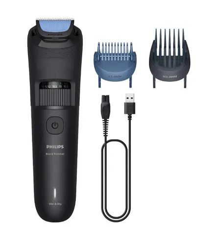 Philips Series 3000 BT3620/15 Bartschneider - BARTSCHNEIDER mit selbstschärfenden Klingen und präziser Schnittlängeneinstellung für perfekte Ergebnisse zu Hause – für einen gepflegten Bartlook im Handumdrehen!