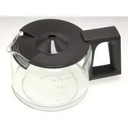 Krups Kaffeekanne Ersatzglas für KM442D - Kaffeezubehör für Control Line KM442D, hitzebeständige Glaskanne mit modernem Design und optimaler Wärmehaltung für perfekten Kaffeegenuss.