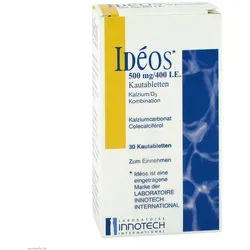Ideos 500 mg/400 I.e. Kautabletten 30 St von kohlpharma