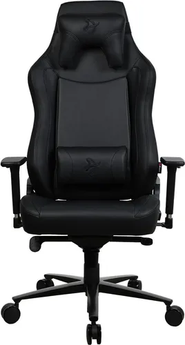 Arozzi Gaming Stuhl Vernazza XL Pure Black - SoftPU - Sonstiges Spielkonsolenzubehör, ergonomisch geformt für stundenlangen Komfort und Unterstützung beim Gaming.