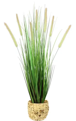 Kunstpflanze Fuchsschwanzgras 90 cm von I.GE.A. - Kunstpflanze in 90 cm Höhe, detailgetreu und pflegeleicht, ideal für Wohnräume oder Küche – sorgt für ein natürliches Ambiente das ganze Jahr über.
