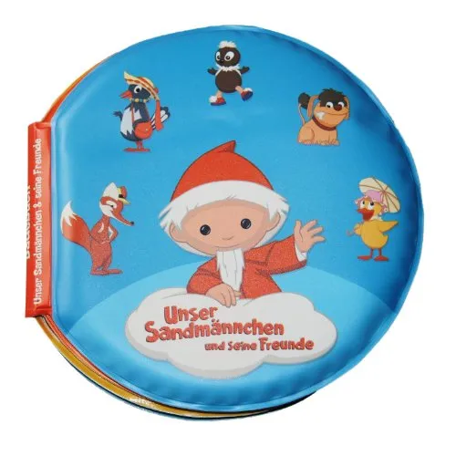 Trötsch Badebuch Unser Sandmännchen - Badebuch für Kinder mit beliebten Sandmännchen-Geschichten, robust und wasserfest für Spaß beim Baden.