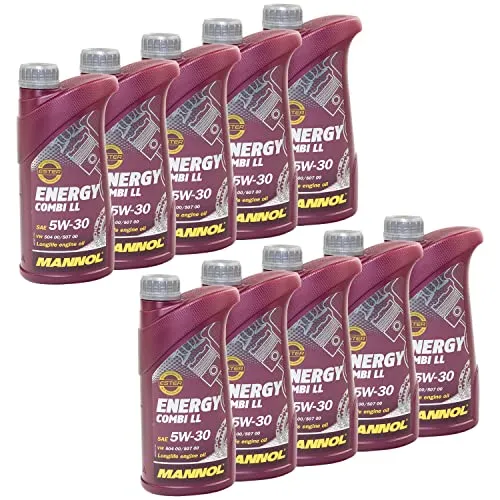 Motoröl Motor Öl MANNOL Energy Combi LL 5W-30 API SN 10 X 1 Liter