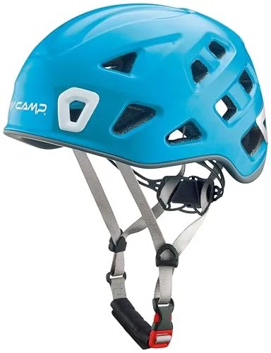 Camp Storm Kletterhelm - Dunkel Blau - 48-56 - Fahrradhelm für sicheres Klettern, leichtgewichtig und mit optimaler Belüftung für maximalen Komfort.