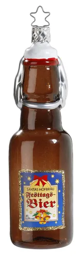 Christbaumschmuck Festtagsbier 13,5cm Bier Bierliebhaber Geschenk Weihnachten