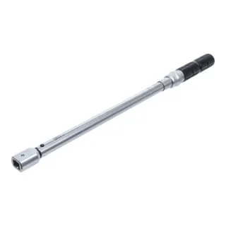 BGS 2817 Drehmomentschlüssel 60-340 Nm - Präziser Drehmomentschlüssel für 14 x 18 mm Einsteckwerkzeuge, ideal zum Anziehen von Verschraubungen mit Rechts- und Linksgewinde. Mit Kalibrierungszertifikat und Klicksignal für höchste Genauigkeit.